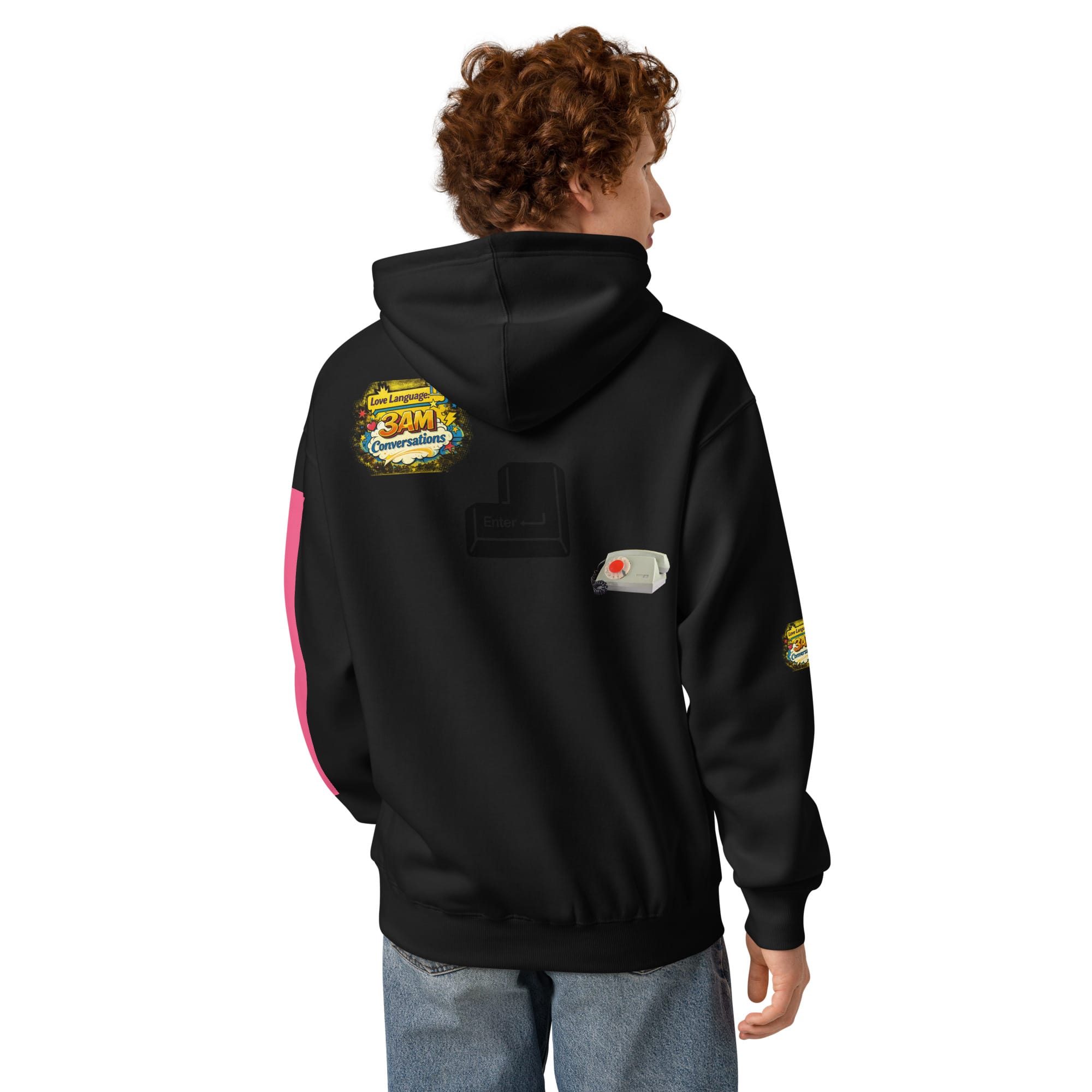 Gemini Love Language Hoodie side view