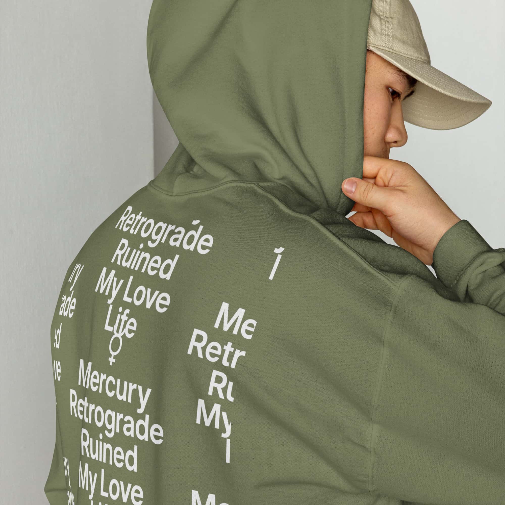 Mercury Retrograde Hoodie back view