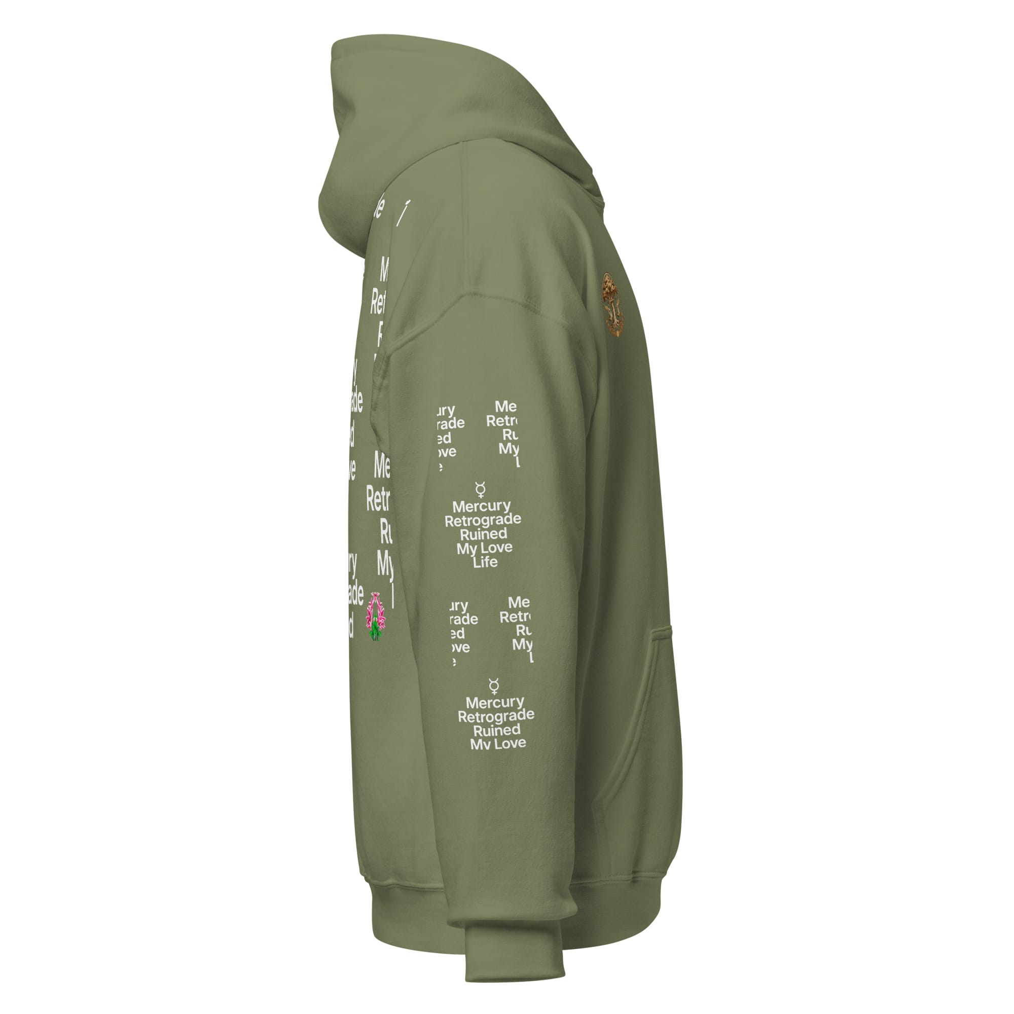 Mercury Retrograde Hoodie styled view