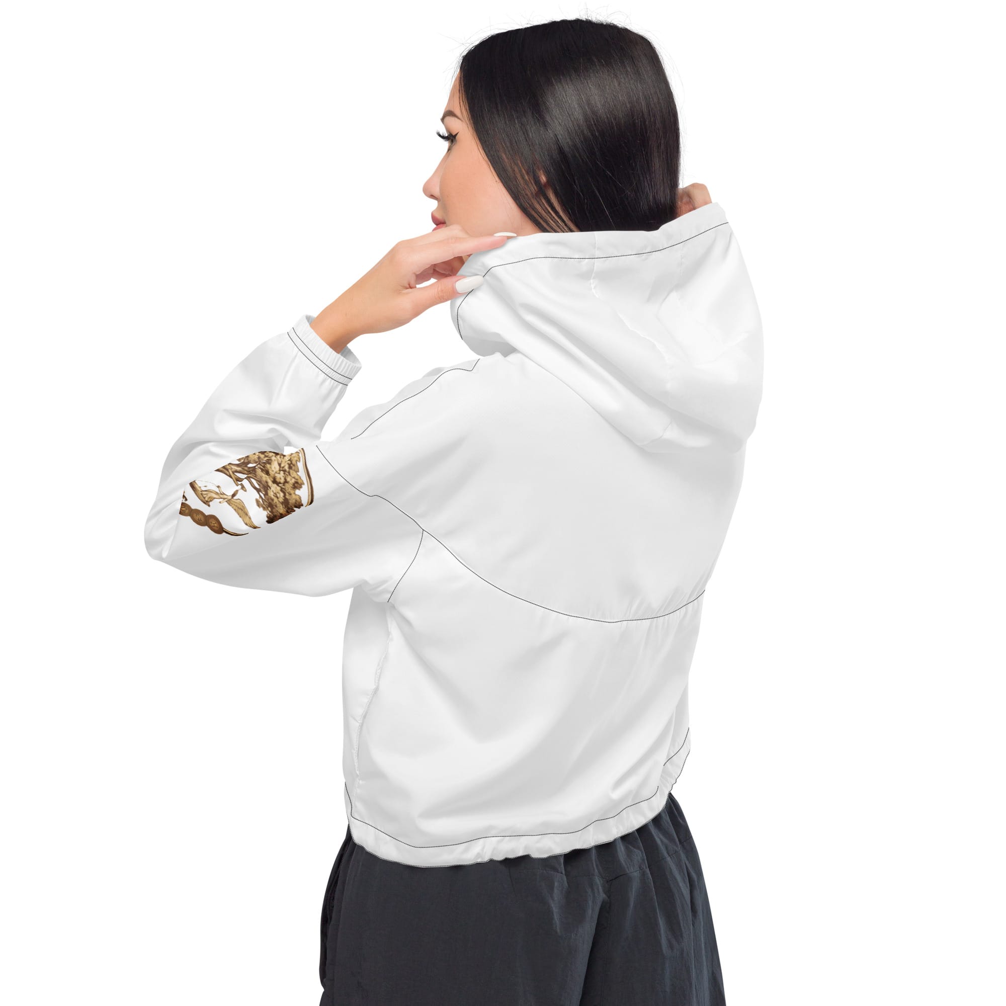 Pisces Cropped Windbreaker lifestyle view