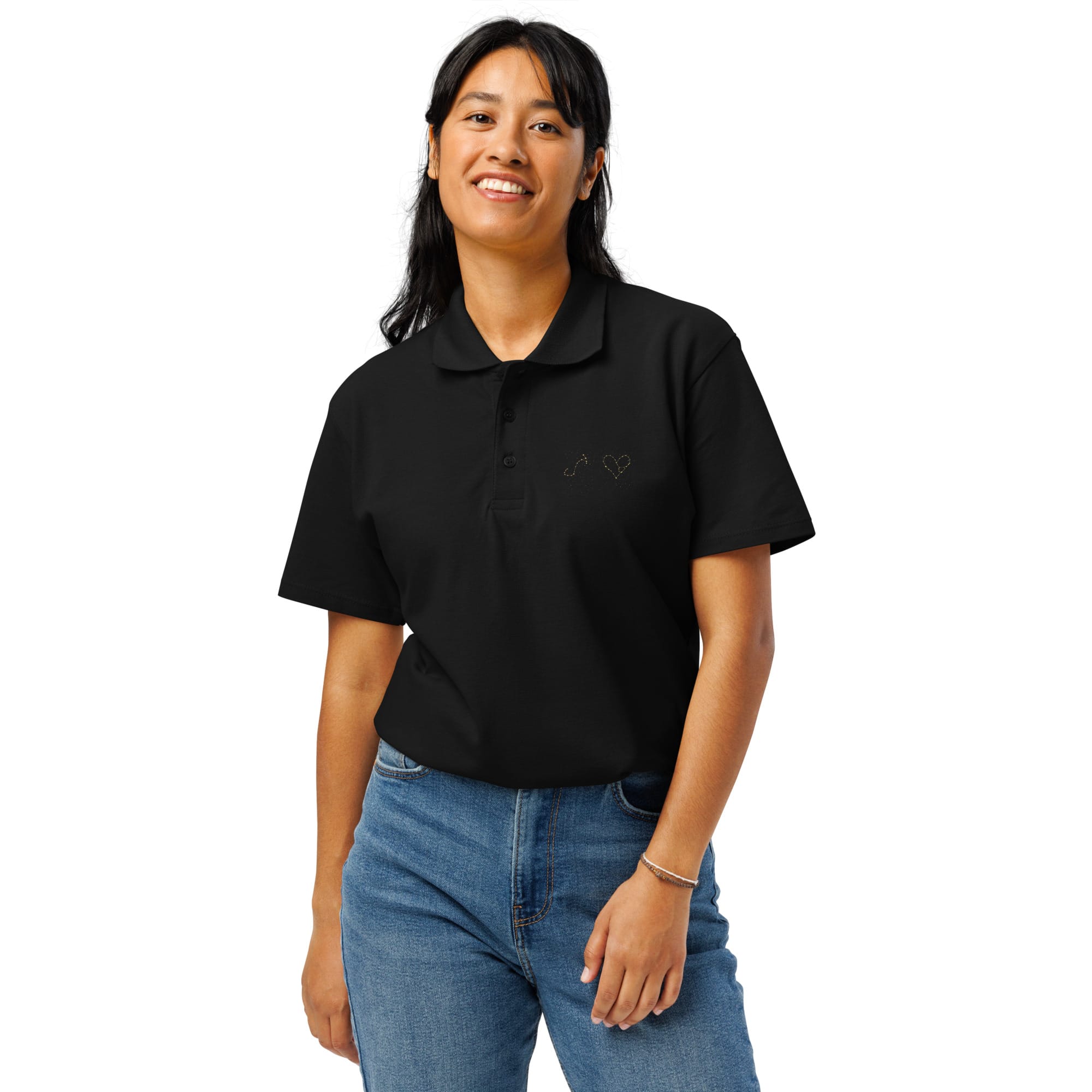 Lovers' Galaxies Premium Polo - Hers