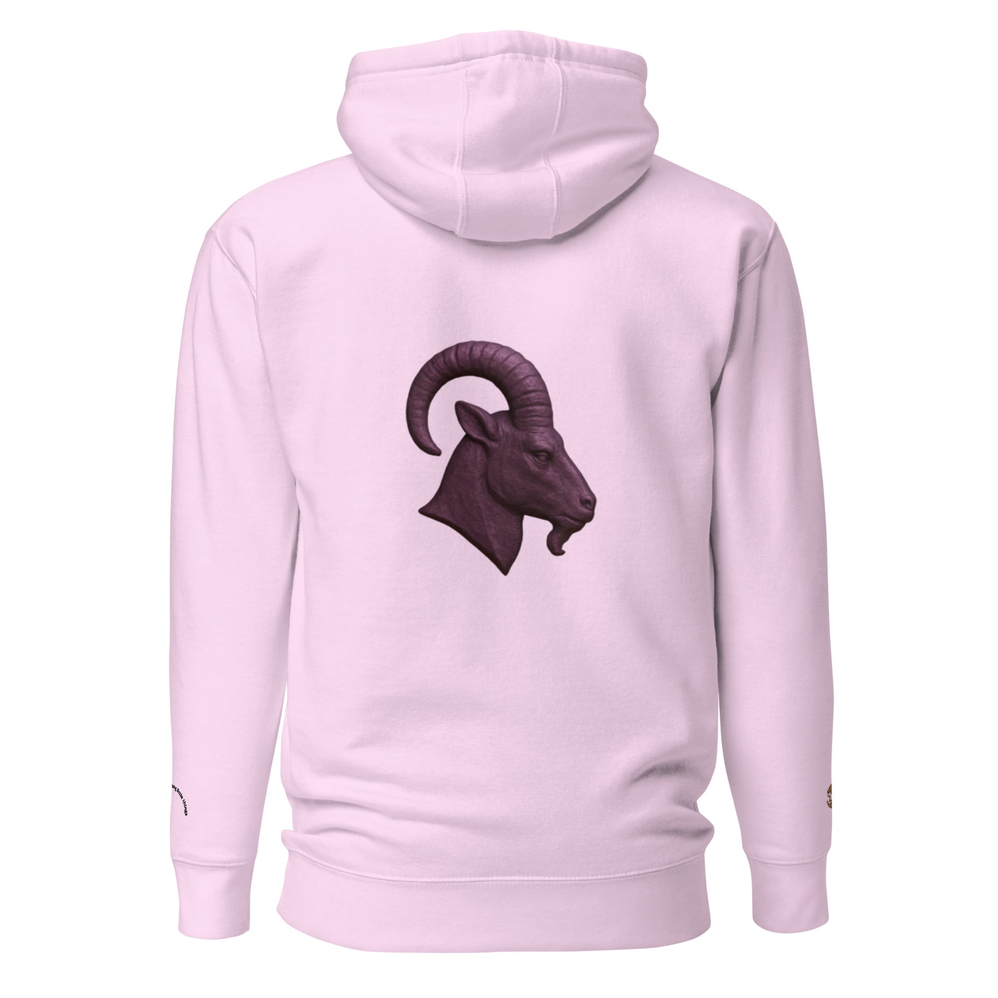 Taurus Ram Head Unisex Hoodie lifestyle view